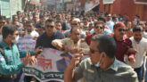 বরিশাল নগরীতে  দীর্ঘ ৫বছর যুবদলের বিক্ষোভ ঝটিকা মিছিল