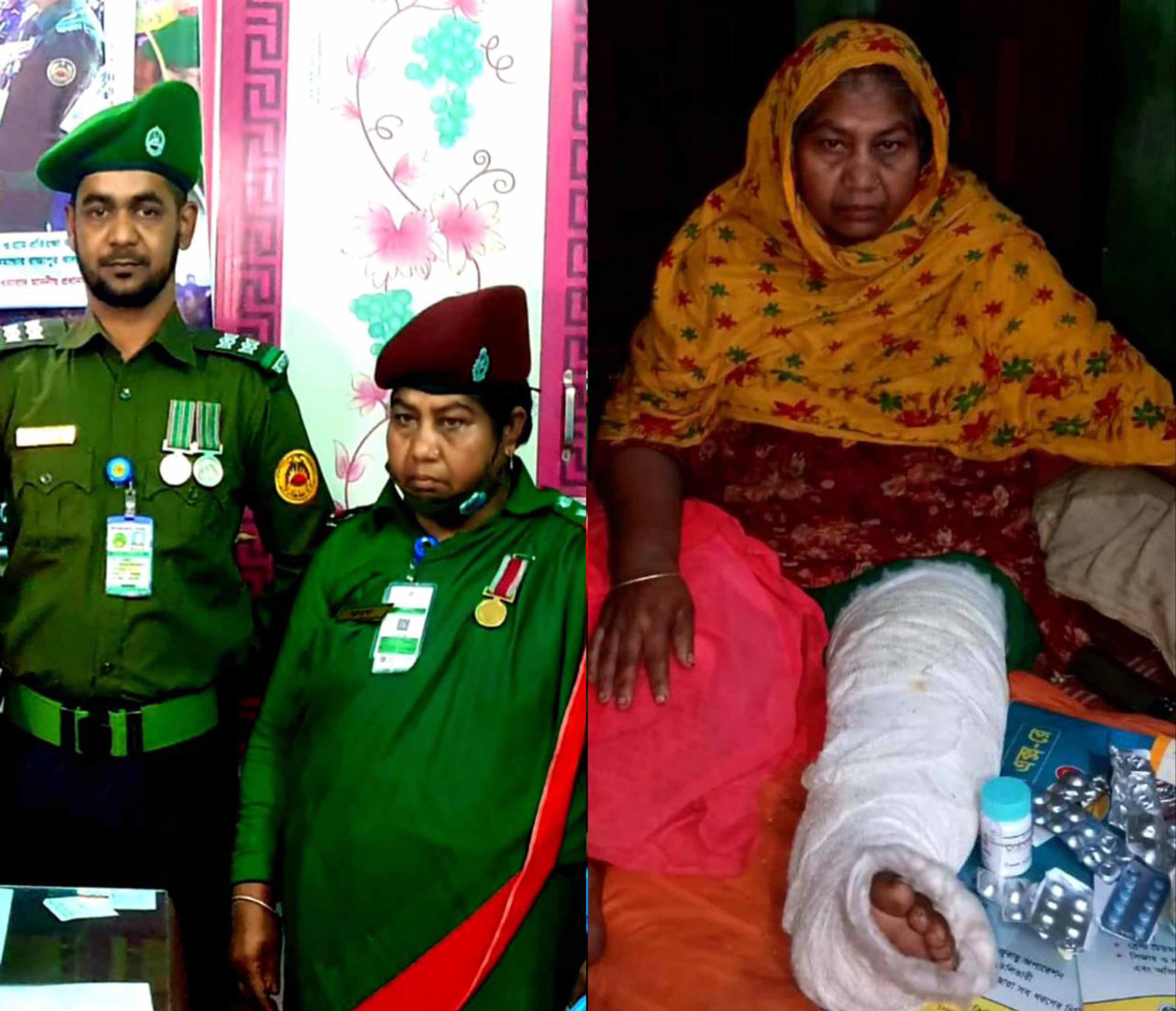 অর্থাভাবে চিকিৎসাহীন আনসার দলনেত্রী আয়শা